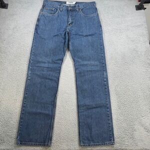 Mountain Khakis Mens Jeans Size 35x34 Straight Leg Blue Denim Pants
